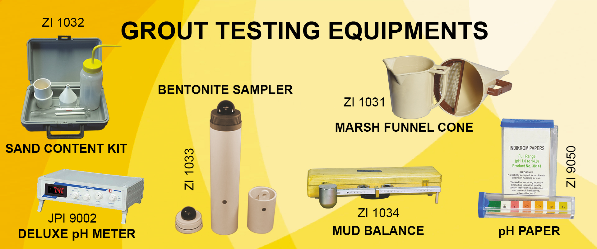 GROUNT TESTING EQUIPMENTS